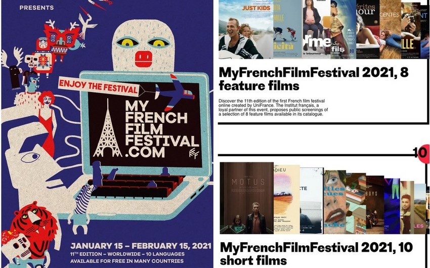 “My French Film Festival” ölkəmizdə də nümayiş olunacaq